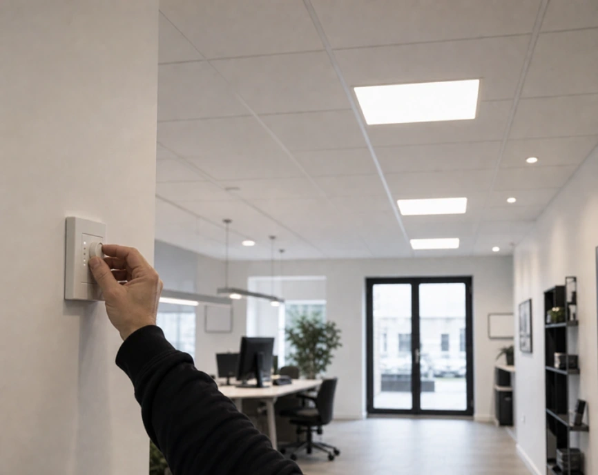 Moderne LED-belysning og lysstyring