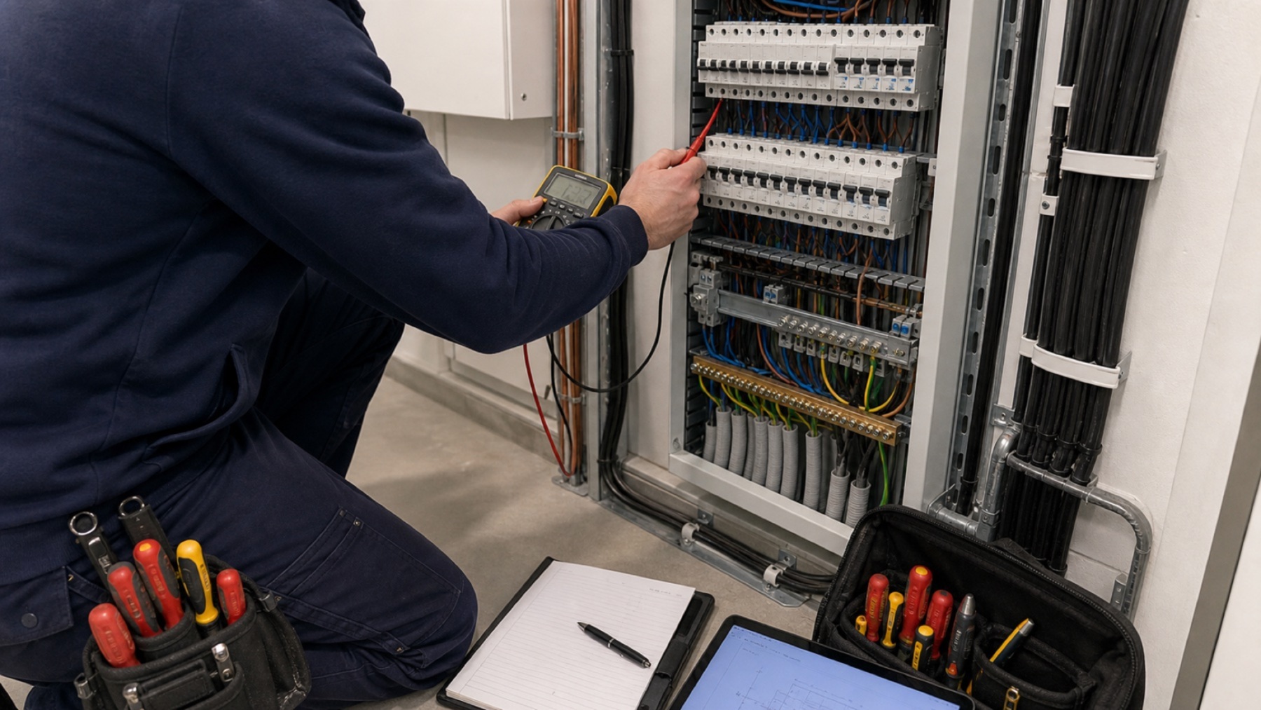 Fejlfinding og service på el-tavle