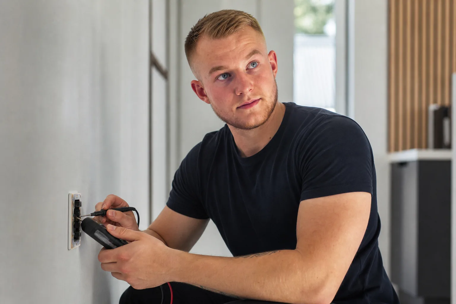Telefonmøde med installatør
